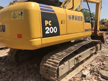 Excavador hidráulico de la retroexcavadora de la correa eslabonada de segunda mano de KOMATSU PC200-8 (20 toneladas) Japón