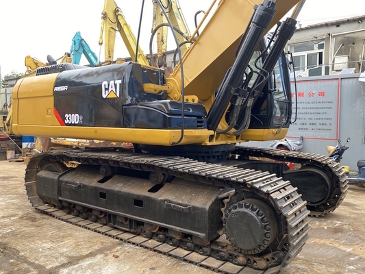 Cubo de la segunda mano 330D CAT Construction Machinery Excavator With 1.5m3