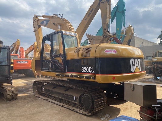 El gato 320CL siguió el excavador usado hidráulico 0.9m3 de la maquinaria de construcción pesada