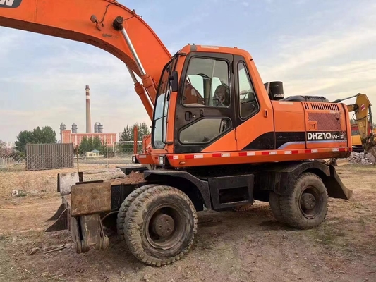 tipo hidráulico 19800KG DH210w - 7 de la correa eslabonada de los excavadores de la mano de 21T Doosan segundo