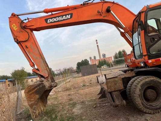 tipo hidráulico 19800KG DH210w - 7 de la correa eslabonada de los excavadores de la mano de 21T Doosan segundo