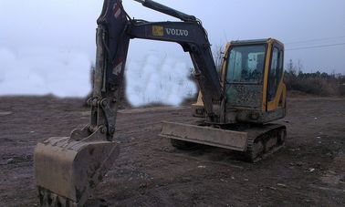 Mini Excavadora Volvo Usada EC55 0,14cbm Capacidad de cubo con Turbo original