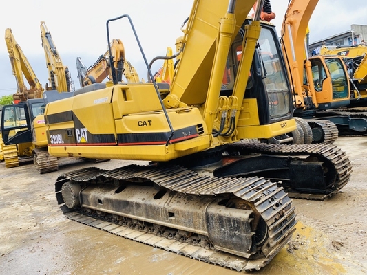 Original japonés Cat 320B excavadora de segunda mano, la oruga excavadora de pista usada 20 toneladas