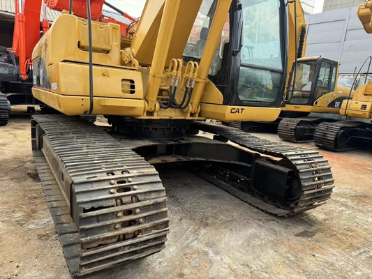 Maquinaria de construcción de segunda mano CAT Caterpillar 320C Excavadora hidráulica de rastreo 20 toneladas