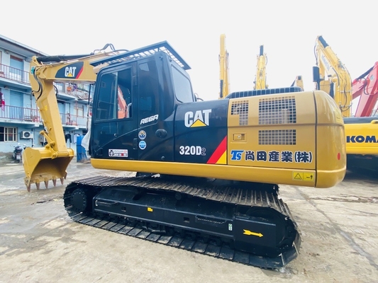Excavadora de segunda mano CAT Caterpillar 320D Excavadora hidráulica 20 toneladas