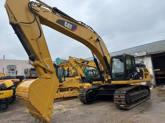 Excavadora japonesa original Cat 336D de segunda mano, Caterpillar Excavadora de pista usada de 36 toneladas