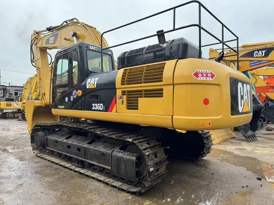 Excavadora japonesa original Cat 336D de segunda mano, Caterpillar Excavadora de pista usada de 36 toneladas