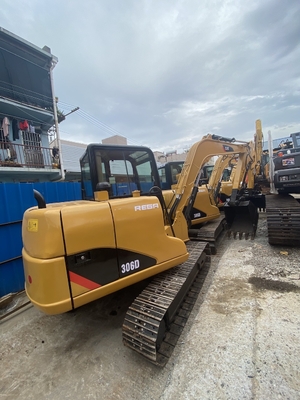 Original Japón Cat 306D excavadora de segunda mano, Caterpillar Excavadora de pista usada 6 toneladas