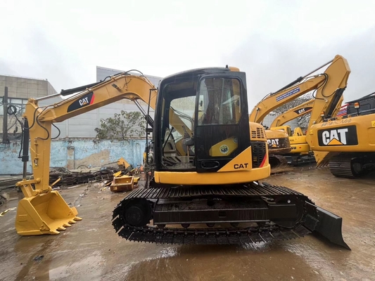 Excavadora japonesa original Cat 308D de segunda mano, Caterpillar Excavadora de pista usada 8 toneladas