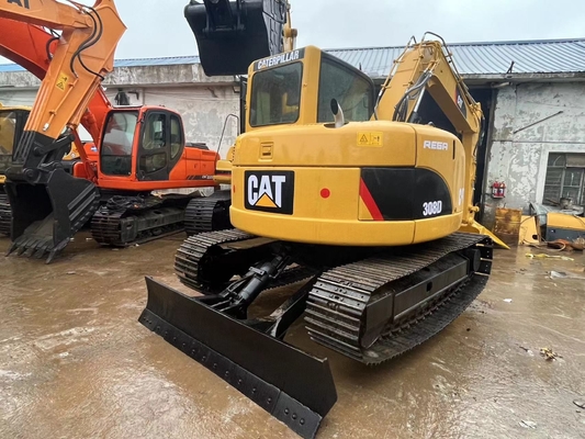 Excavadora japonesa original Cat 308D de segunda mano, Caterpillar Excavadora de pista usada 8 toneladas