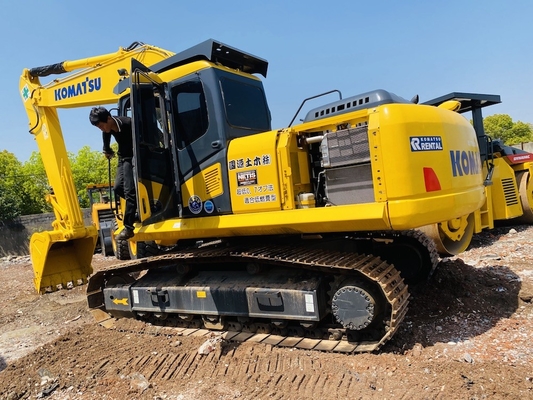 20 toneladas original japonés de segunda mano Komatsu PC200-7 Excavadora de rastreo En venta