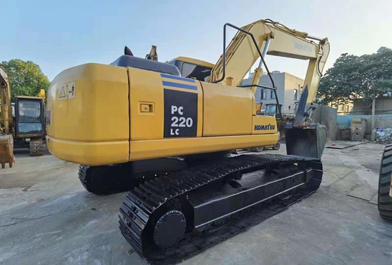 22 toneladas original japonés de segunda mano Komatsu PC220-7 Excavadora de rastreo En venta
