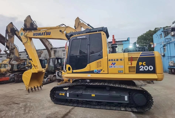 20 toneladas original japonés de segunda mano Komatsu PC200-8 Excavadora de rastreo En venta