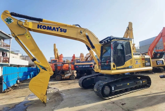 20 toneladas original japonés de segunda mano Komatsu PC200-8 Excavadora de rastreo En venta