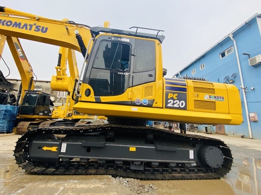 22 toneladas original japonés de segunda mano Komatsu PC220-8 Excavadora de rastreo En venta