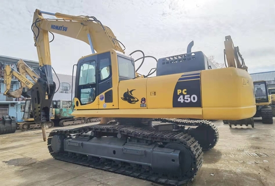 45 toneladas original japonés de segunda mano Komatsu PC450-8 Excavadora de rastreo En venta