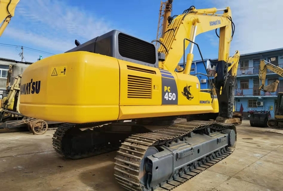 45 toneladas original japonés de segunda mano Komatsu PC450-8 Excavadora de rastreo En venta