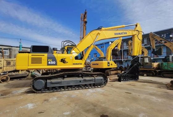 45 toneladas original japonés de segunda mano Komatsu PC450-8 Excavadora de rastreo En venta