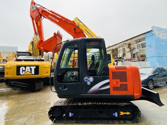 Excavadora Hitachi ZX70 original japonesa de 7 toneladas con potencia de motor de 40.5 kW y capacidad de cubo de 0.3m3