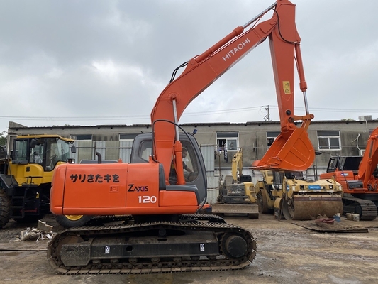 Excavadora de excavadora de Hitachi ZX120 de 12 toneladas con potencia de motor de 66 kW y capacidad de cubo de 0,52 m3