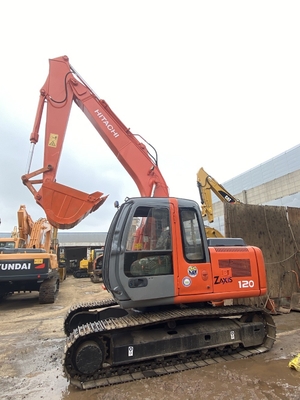 Excavadora de excavadora de Hitachi ZX120 de 12 toneladas con potencia de motor de 66 kW y capacidad de cubo de 0,52 m3