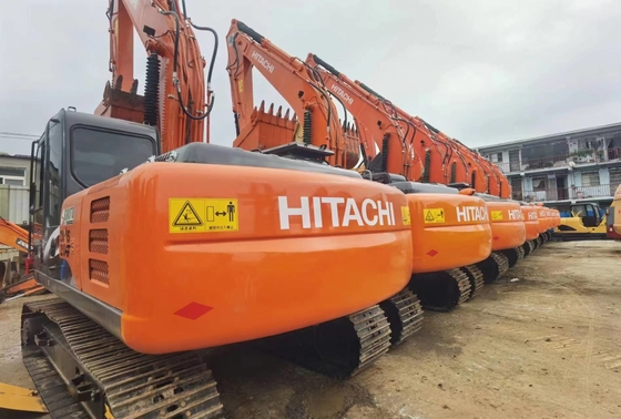 Excavadora de excavadora de 20 toneladas original japonesa usada Hitachi ZX200 con 109.6KW de potencia del motor y 0.8 m3 de capacidad de cubo