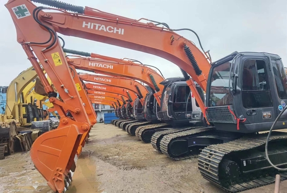 Excavadora de excavadora de 20 toneladas original japonesa usada Hitachi ZX200 con 109.6KW de potencia del motor y 0.8 m3 de capacidad de cubo