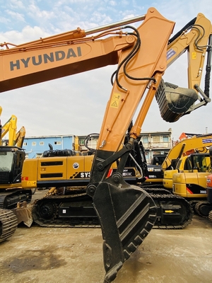Excavadora Hyundai R225 de segunda mano de 22 toneladas con potencia de motor de 112 KW y capacidad de cubo de 1,05 m3