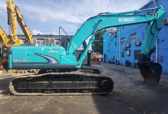 Excavadora Kobelco SK210-8 de 21 toneladas de Japón con motor de 114 kW y capacidad de 1 m3