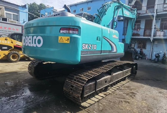 Excavadora Kobelco SK210-8 de 21 toneladas de Japón con motor de 114 kW y capacidad de 1 m3