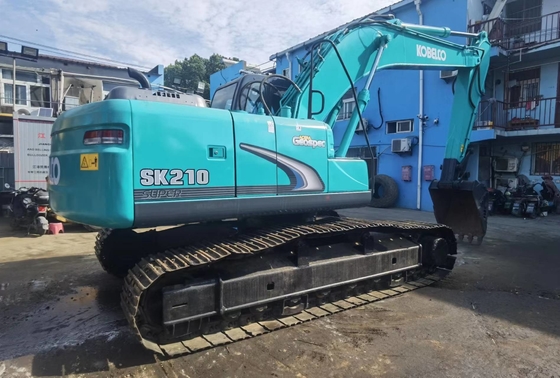 Excavadora Kobelco SK210-8 de 21 toneladas de Japón con motor de 114 kW y capacidad de 1 m3
