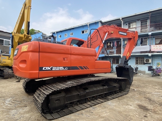 Excavadora original de Doosan DX225 de 22 toneladas con potencia de motor de 157 kW y capacidad de cubo de 1,05 m3
