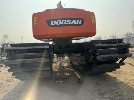22 toneladas de excavadora original usada Doosan DH220 con capacidad de 0.5-1.18 m3