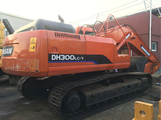 Excavadora de excavadora de 30 toneladas original usada Doosan DH300LC-7 con capacidad de cubo de 1,27 m3