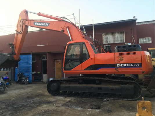 Excavadora de excavadora de 30 toneladas original usada Doosan DH300LC-7 con capacidad de cubo de 1,27 m3