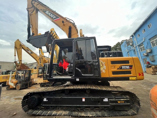 Excavadora hidráulica Sany SY215C de 21 toneladas con capacidad de cubo de 1,1 m3