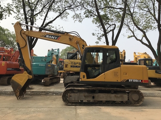 Excavadora hidráulica Sany SY135C-9 de 13 toneladas con capacidad de 0.53 m3