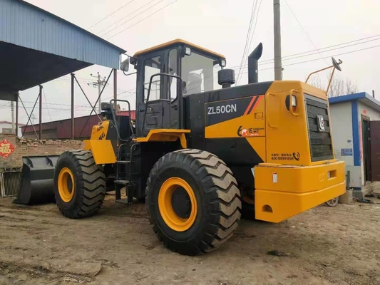 3-5 toneladas Cargador de ruedas Liugong ZL50CN usado Cargador de cubo de 1.8 a 5.6 cbm