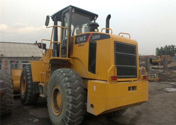 3-5 toneladas Cargador de ruedas Liugong ZL50CN usado Cargador de cubo de 1.8 a 5.6 cbm