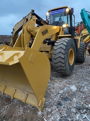 Cargador de ruedas usado CAT 966H 3.4-4.2 m3 Cargador de cubos