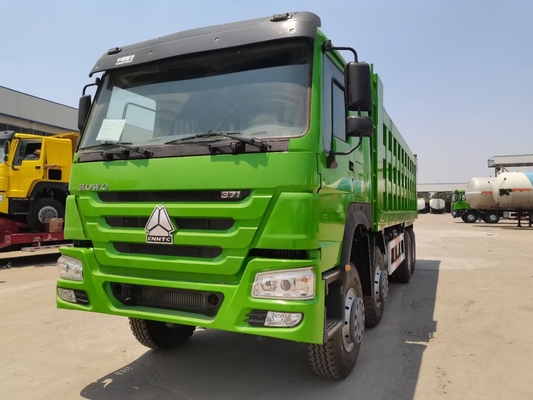 Camión de basura usado Sinotruk Howo 371hp 6x4 8x4 Tipper para la venta