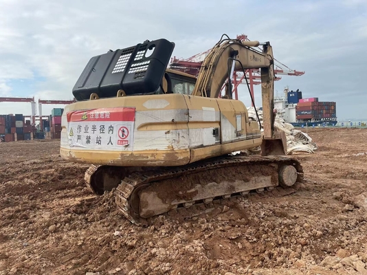 Excavadora japonesa original Cat 320b de segunda mano, Caterpillar Excavadora de pista usada 20 toneladas