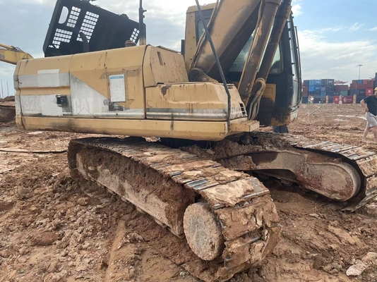 Excavadora japonesa original Cat 320b de segunda mano, Caterpillar Excavadora de pista usada 20 toneladas
