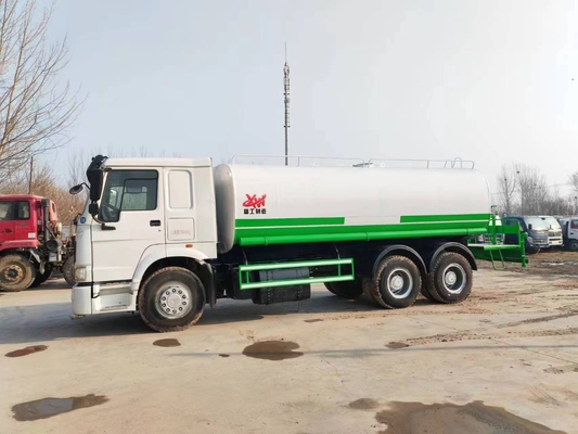 20 m3 de segunda mano SINOTRUK HOWO 6x4 Sprinkler camión de agua usado para la venta