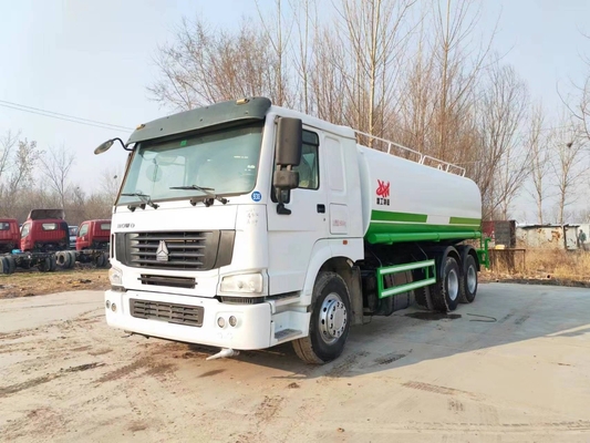 20 m3 de segunda mano SINOTRUK HOWO 6x4 Sprinkler camión de agua usado para la venta