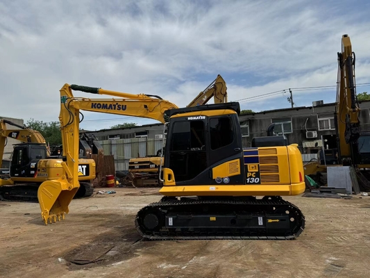 13 toneladas original japonés de segunda mano Komatsu PC130-7 Excavadora de rastreo Usada en venta