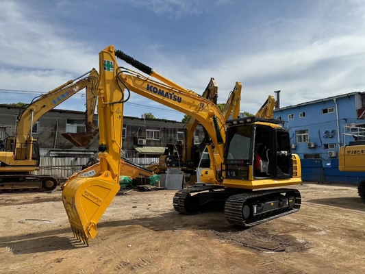13 toneladas original japonés de segunda mano Komatsu PC130-7 Excavadora de rastreo Usada en venta