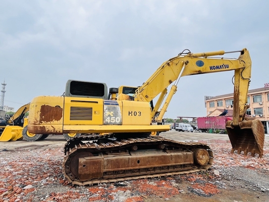45 toneladas original japonés de segunda mano Komatsu PC450-8 Excavadora de rastreo Usada en venta