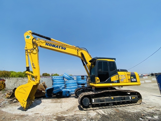 22 toneladas de Japón original de segunda mano Komatsu PC220-7 Excavadora de rastreo Usada en venta