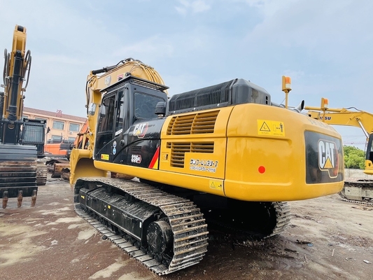 Maquinaria de construcción de segunda mano Excavadora de minería CAT 336D usada con cubo de 2m3